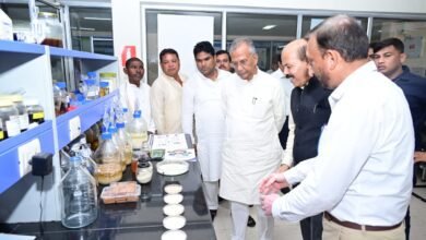 कृषि मंत्री श्री साहू ने कृषि विश्वविद्यालय में धान प्रजनन आधुनिकीकरण कार्यक्रम का किया लोकार्पण..... 2 कृषि मंत्री श्री साहू ने कृषि विश्वविद्यालय