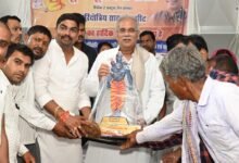 मुख्यमंत्री ने झीट में साहू समाज के सामुदायिक भवन का किया भूमिपूजन