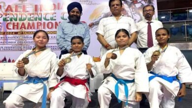 ऑल इण्डिया इन्डीपेन्डेन्ट कप कराते चैम्पियनशिप 2024 नई दिल्ली में 3 मंत्री श्री सारंग ने की की सराहना