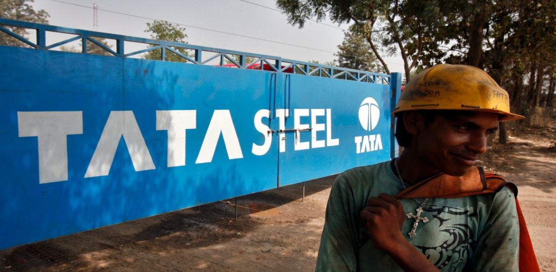 Tata Steel shares climb over 2%