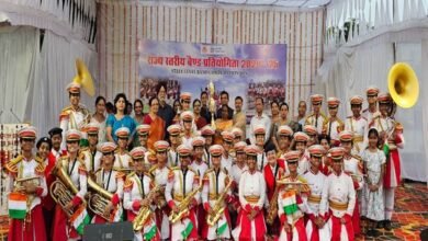 पाइप बैण्ड में शासकीय माडल स्कूल भोपाल और क्राइस्ट चर्च जबलपुर बने विजेता