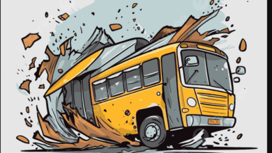 बस दुर्घटना में हुई 7 लोगो की मौत !! 3