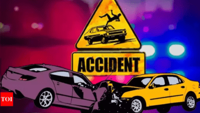 सड़क दुर्घटना में एक व्यक्ति की मौत, 22 घायल!! 2