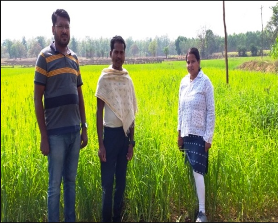 आत्मा योजना : उन्नत कृषि तकनीक को अपनाकर चौतू नेताम बना सफल कृषक 1