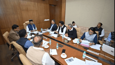 नेशनल गेम्स-2025 के लिये खिलाड़ियों को प्रशिक्षण के लिये बेहतर सुविधाएँ उपलब्ध करायें : मंत्री श्री सारंग 4