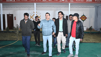 सचिव जनसंपर्क श्री पी. दयानंद ने महाकुंभ में छत्तीसगढ़ पवेलियन का लिया जायजा 9