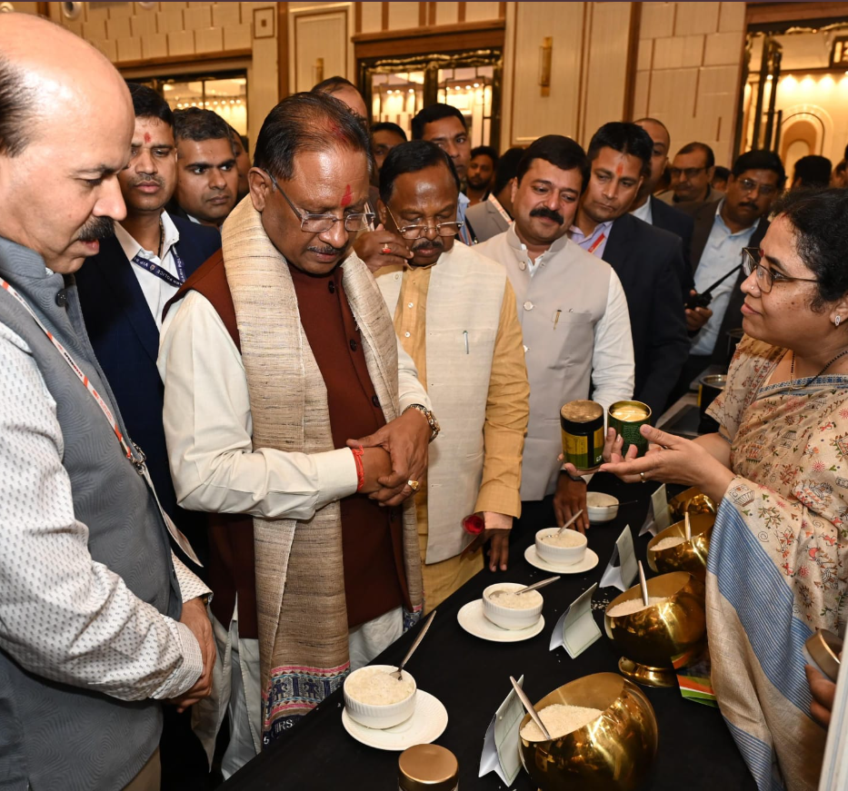 छत्तीसगढ़ के चावल का वैल्यू एडिशन और ब्राडिंग कर इसे दुनिया के बाजारों में पहुंचाने की जरूरत: केन्द्रीय मंत्री श्री पीयूष गोयल 3