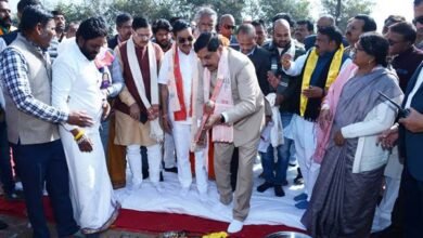 Chief Minister Dr. Yadav performed Bhoomi Pujan of Gau Mata Mandir Seva Sthal in Kapila Gaushala