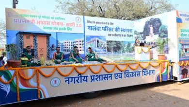 गणतंत्र दिवस पर नगरीय प्रशासन की झांकी रहा खास आकर्षण 18