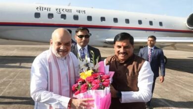 केंद्रीय गृह एवं सहकारिता मंत्री श्री शाह का भोपाल आगमन पर हुआ आत्मीय स्वागत 4