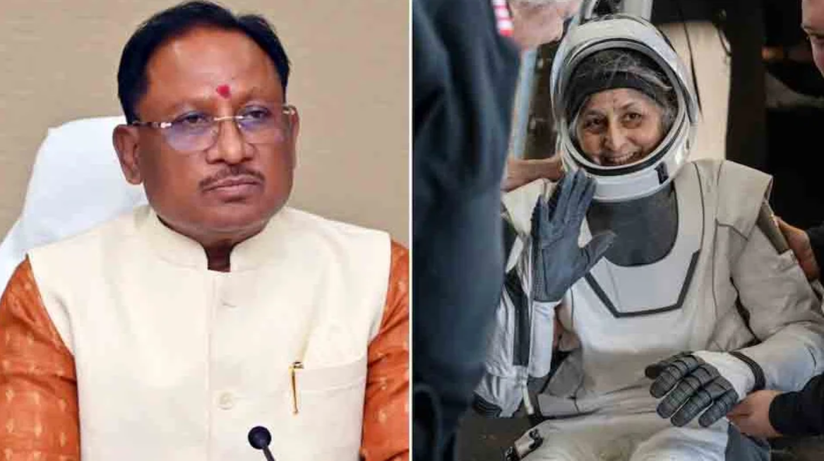 भारतीय मूल की अंतरिक्ष यात्री सुनीता विलियम्स को मुख्यमंत्री विष्णु देव साय ने दी बधाई 1