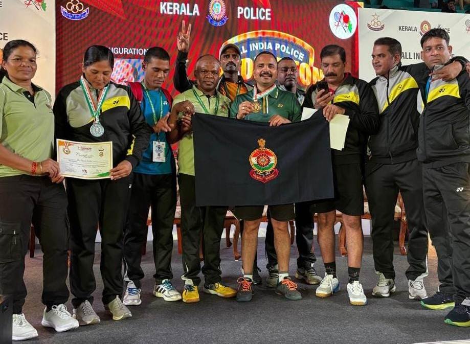 अखिल भारतीय पुलिस बैडमिंटन मिक्सड डबल्स में छत्तीसगढ़ का परचम लहराया 1