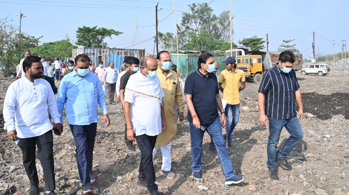 सराना कचरा प्रबंधन में धीमी गति पर राजेश मूणत नाराज़, 30 जून तक काम पूरा करने के निर्देश 1